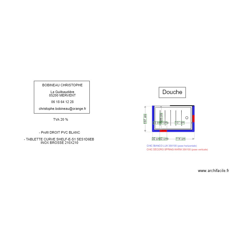 BOBINEAU. Plan de 0 pièce et 0 m2