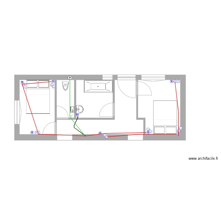 plan15N2rev2. Plan de 1 pièce et 30 m2