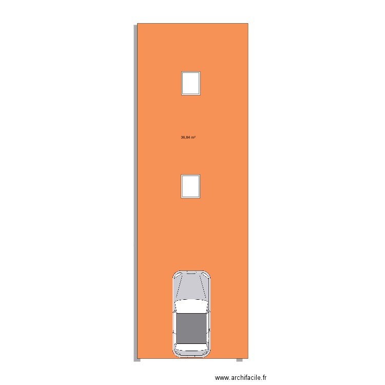 Garagerampaud. Plan de 0 pièce et 0 m2