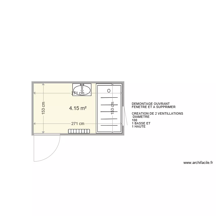 AUFAURE MICHELE . Plan de 