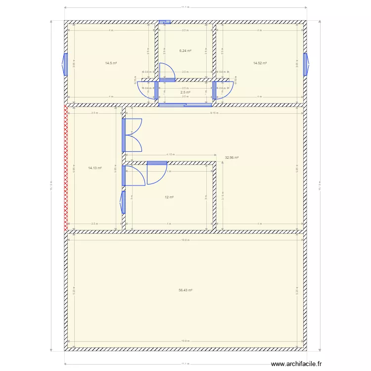 projet mouila. Plan de 