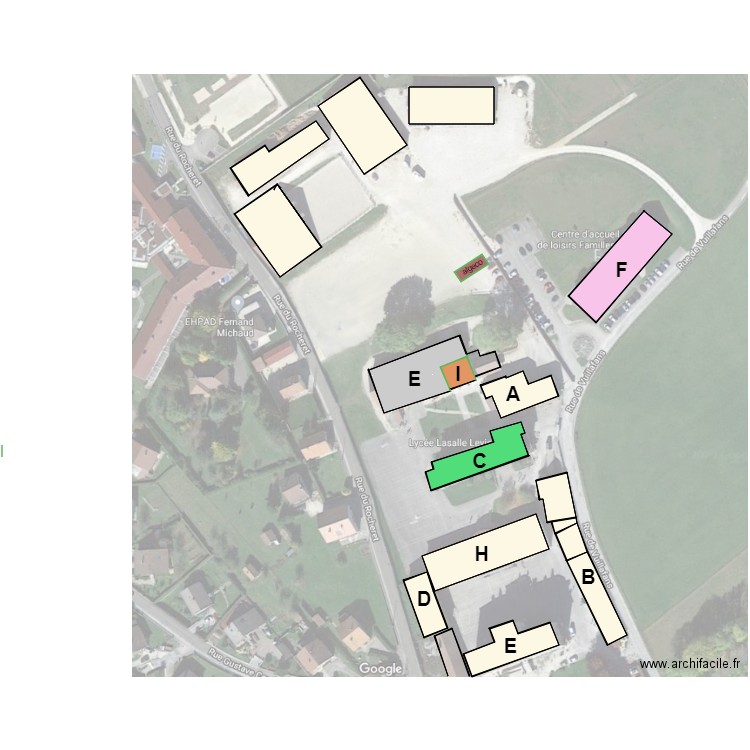 Plan de Masse. Plan de 0 pièce et 0 m2