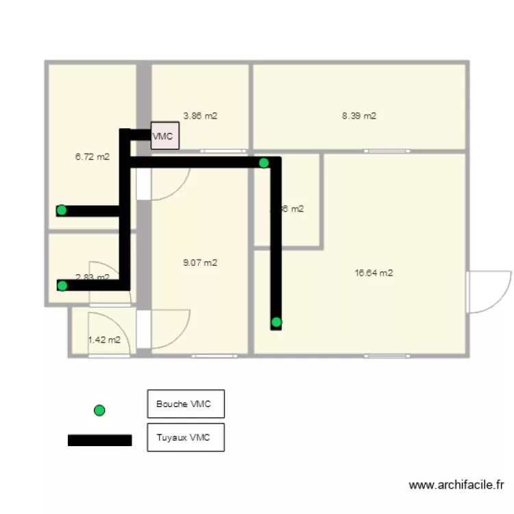CRTrezdeChausseeVMC. Plan de 