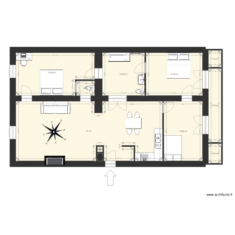 f4 DIAMANT. Plan de 0 pièce et 0 m2