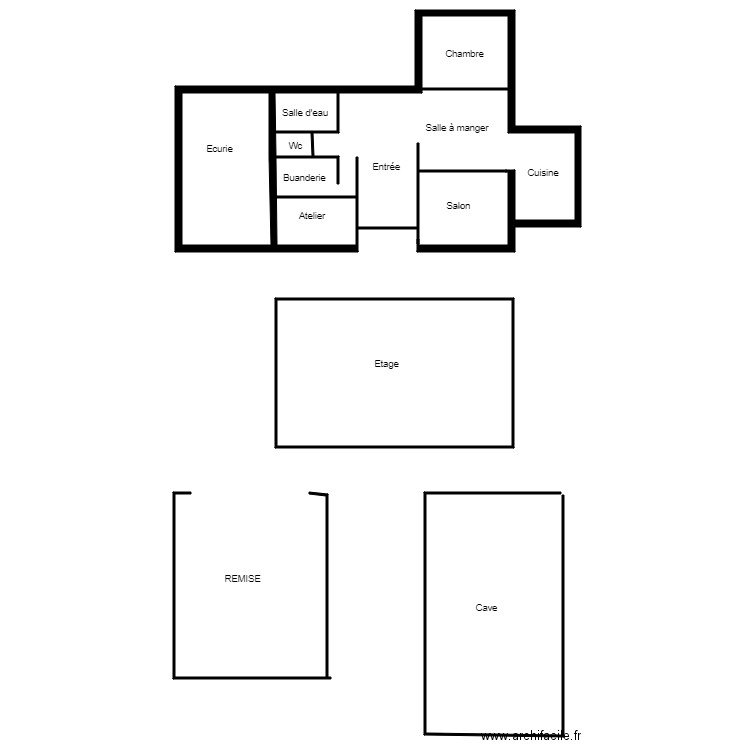 Croquis LORELLE. Plan de 0 pièce et 0 m2