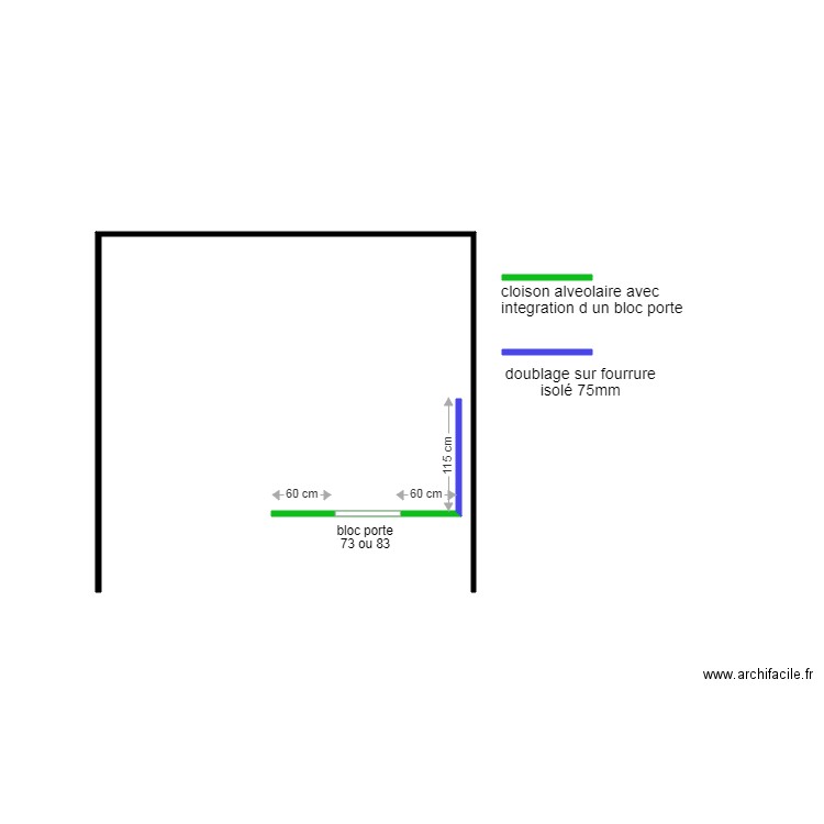 alvolaire. Plan de 0 pièce et 0 m2