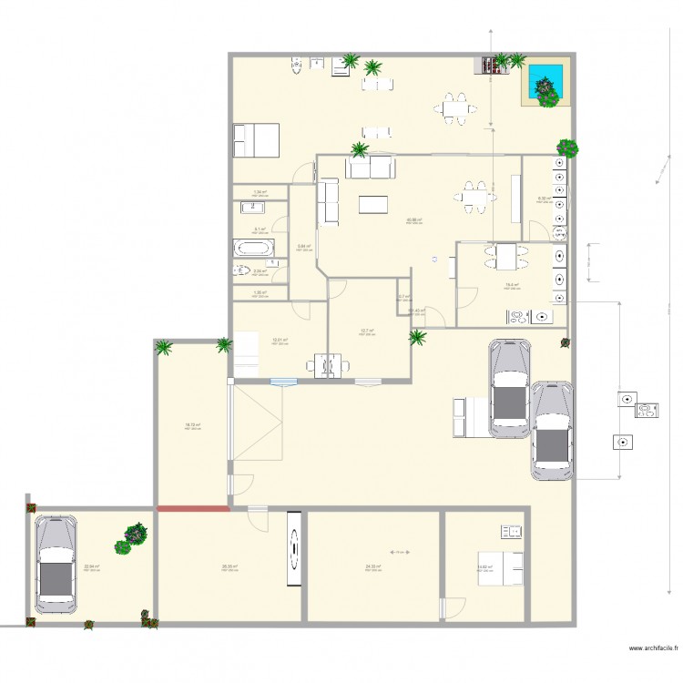 pegado a estudio2. Plan de 0 pièce et 0 m2