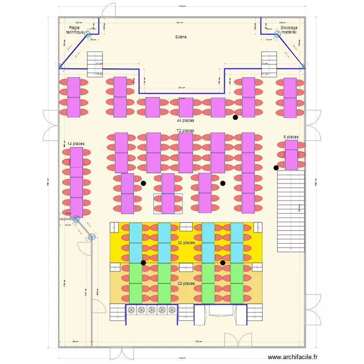 salle paradisio v3. Plan de salle paradisio v3. Plan de