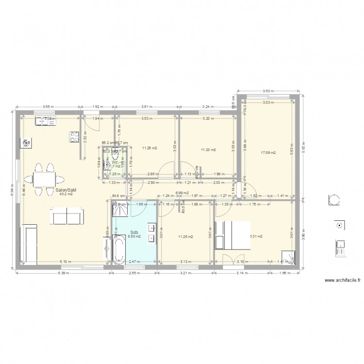 Maison beaufs Moins cher Possible 2. Plan de 0 pièce et 0 m2