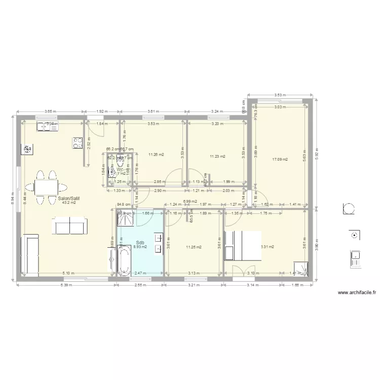 Maison beaufs Moins cher Possible 2. Plan de Maison beaufs Moins cher Possible 2. Plan de