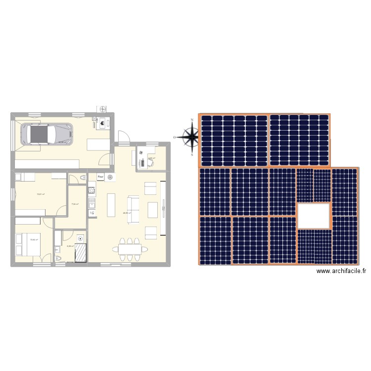 Maison 3. Plan de 0 pièce et 0 m2