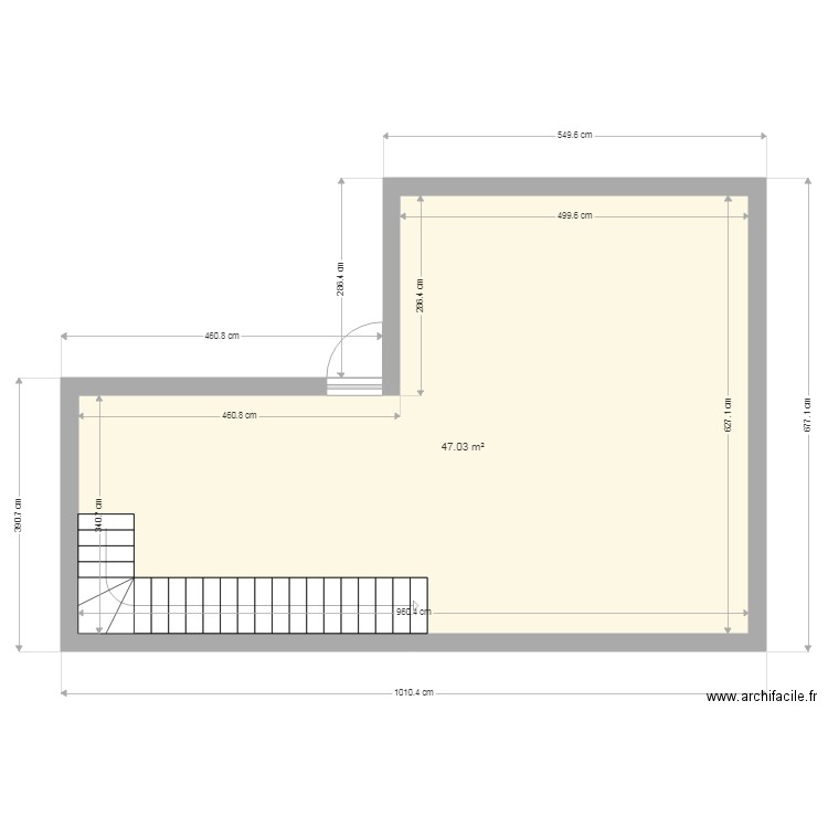 enso republique etage. Plan de 0 pièce et 0 m2