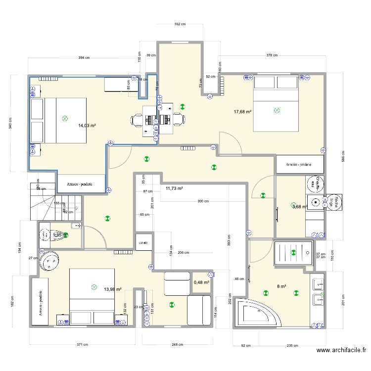 Pornichet1er BaseV5. Plan de 0 pièce et 0 m2