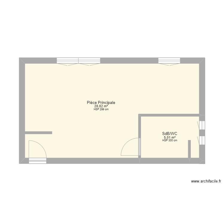 BECHTI. Plan de 0 pièce et 0 m2