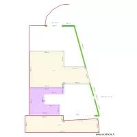 plan cl&ocirc;ture avec terrasse 1