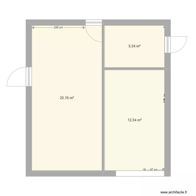 garage_1. Plan de 
