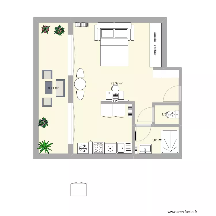 astrolabe T1. Plan de 