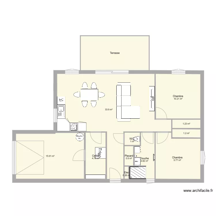 villa 3. Plan de villa 3. Plan de