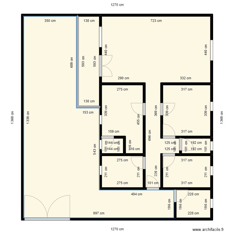 maison_m. Plan de 0 pièce et 0 m2