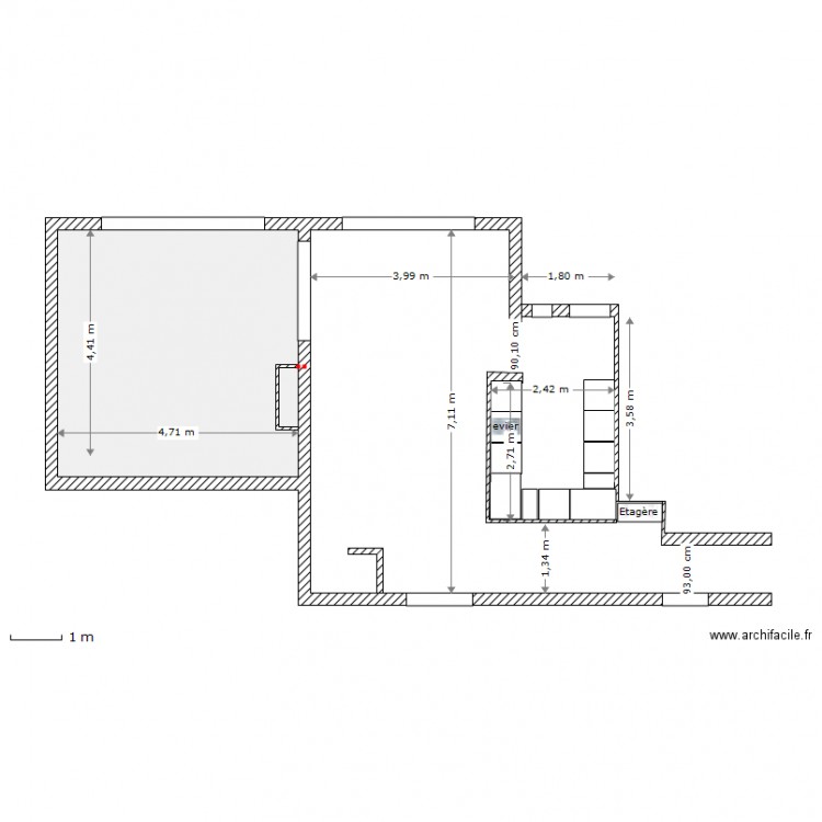 de cacqueray cuisine 1 octobre cuisine. Plan de 0 pièce et 0 m2