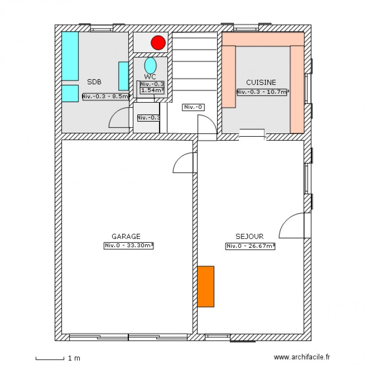 GRAS. Plan de 0 pièce et 0 m2