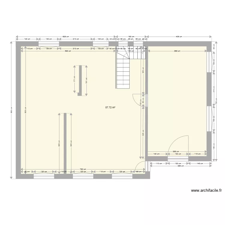 carqueiranne etage. Plan de 