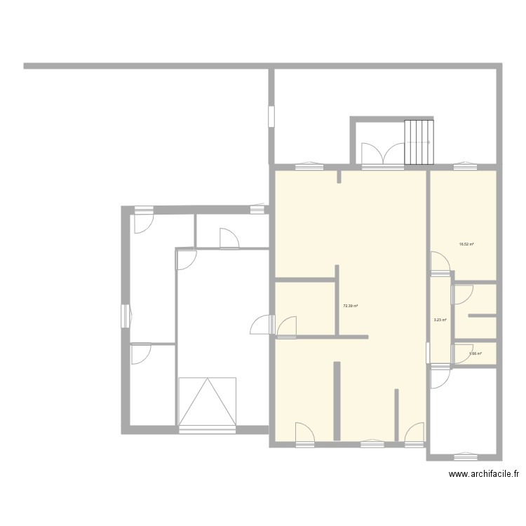 maison 66 1. Plan de 0 pièce et 0 m2