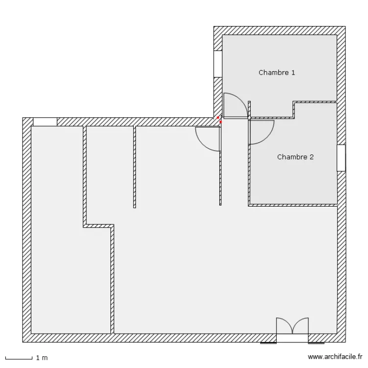 Maison Mikit. Plan de 