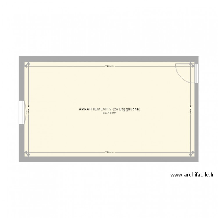 Projet SA apt5. Plan de 0 pièce et 0 m2