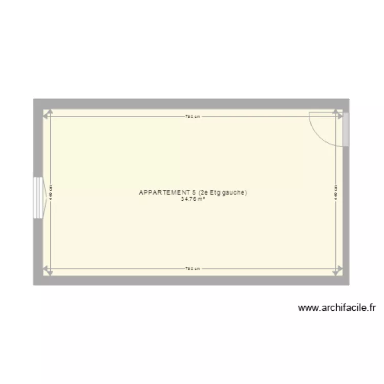 Projet SA apt5. Plan de 