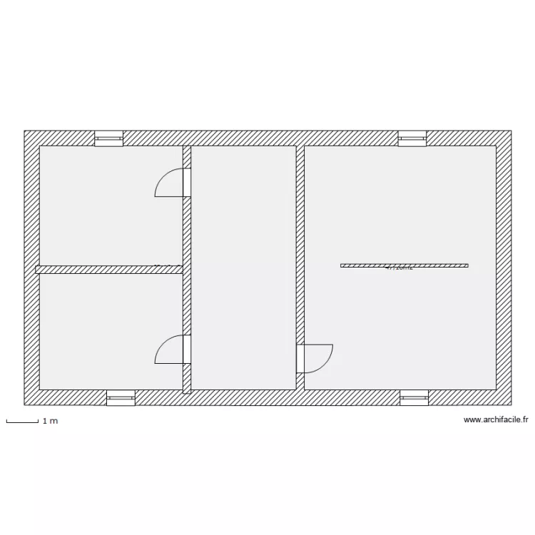 1er &eacute;tage. Plan de 