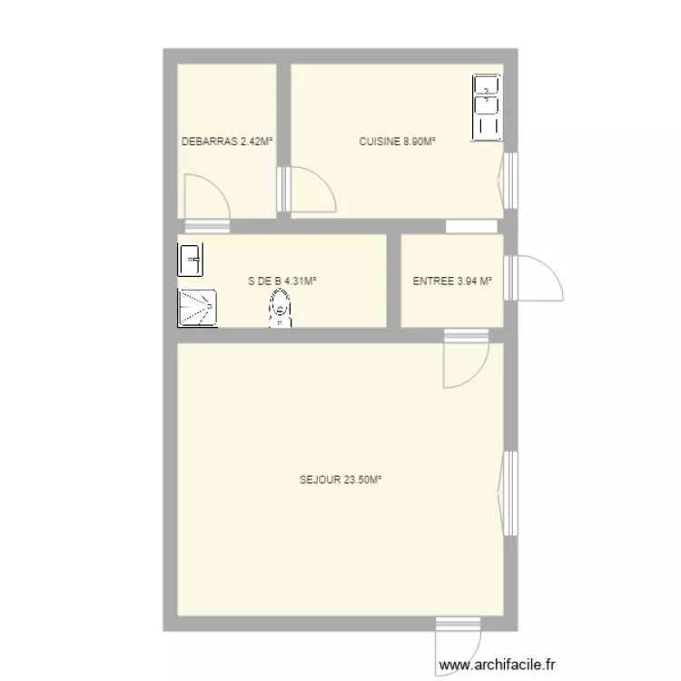 recolet rdjd. Plan de 