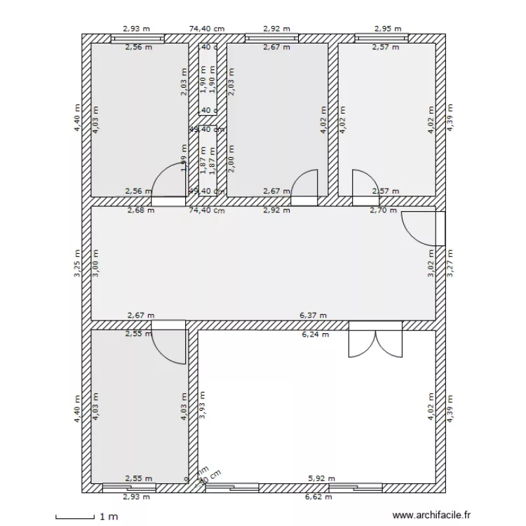 appartement_belvedere_caluire. Plan de 