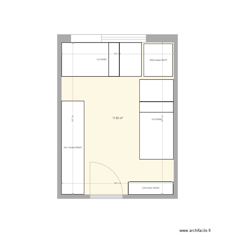 wat chambre. Plan de 0 pièce et 0 m2