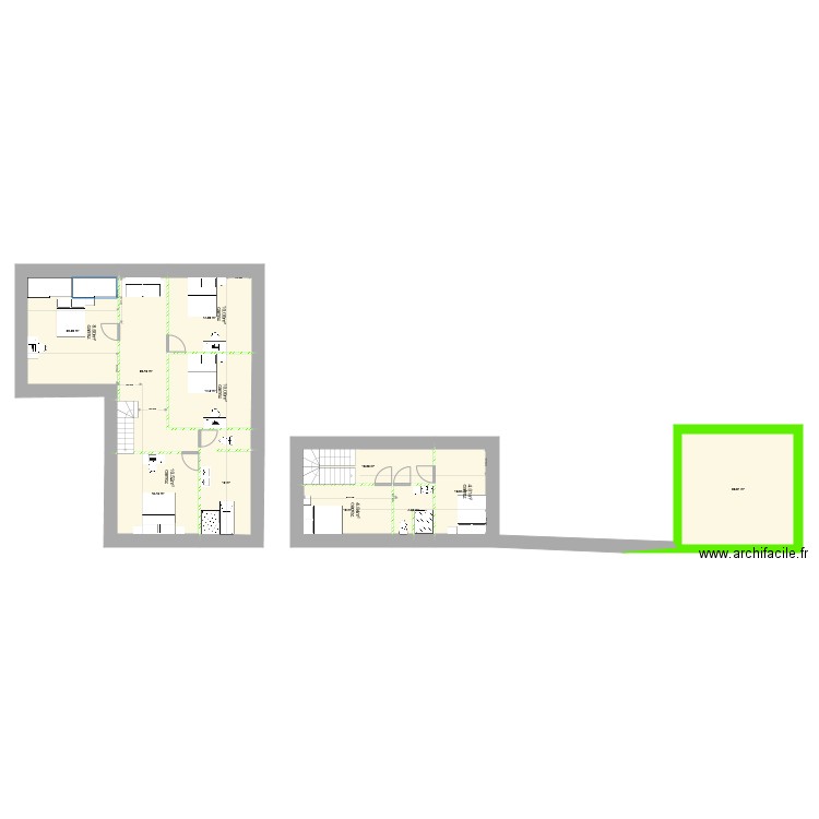 plan coté modifier artois 21. Plan de 0 pièce et 0 m2