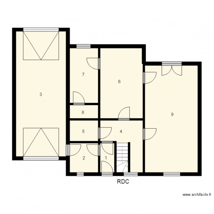 184584 OPH DE LA MEUSE. Plan de 0 pièce et 0 m2