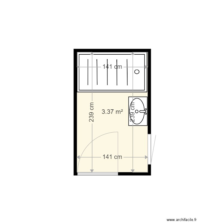 CASIER DOMINIQUE . Plan de 0 pièce et 0 m2