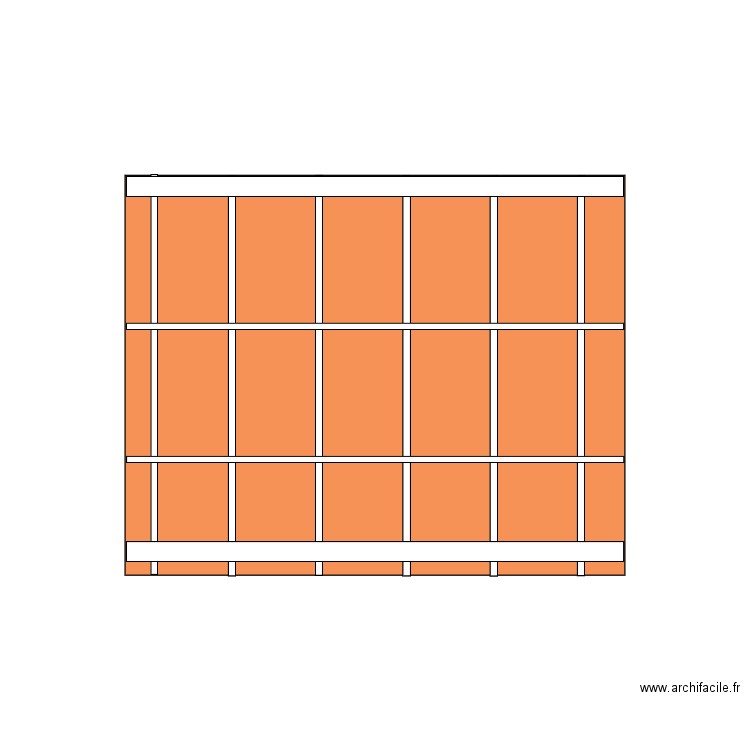 toiture poul. Plan de 0 pièce et 0 m2