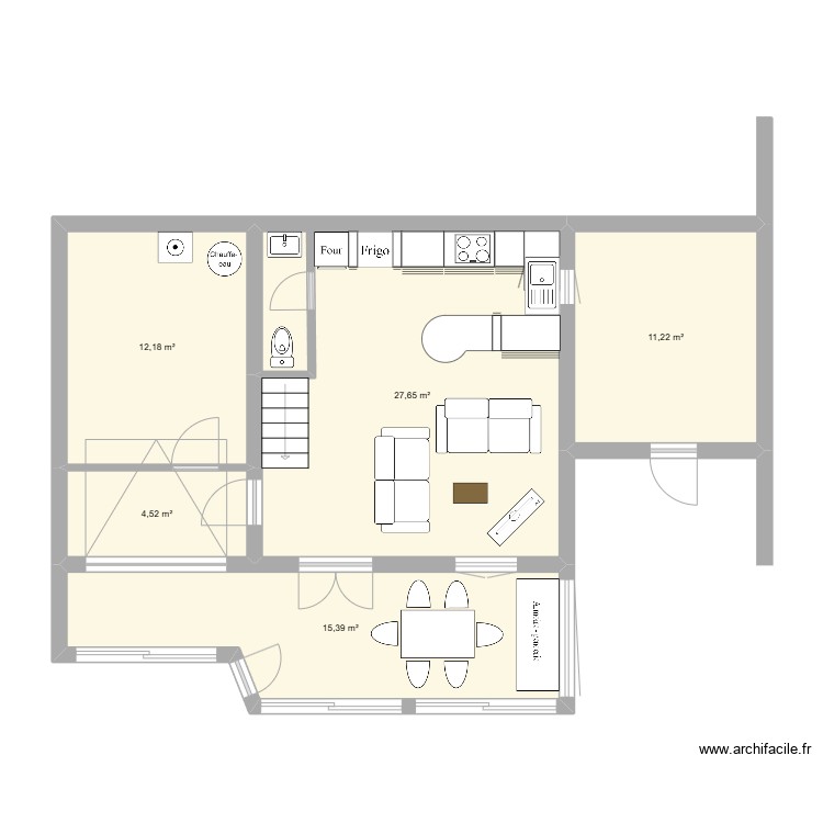 Portiragnes transfo terasse of. Plan de 0 pièce et 0 m2