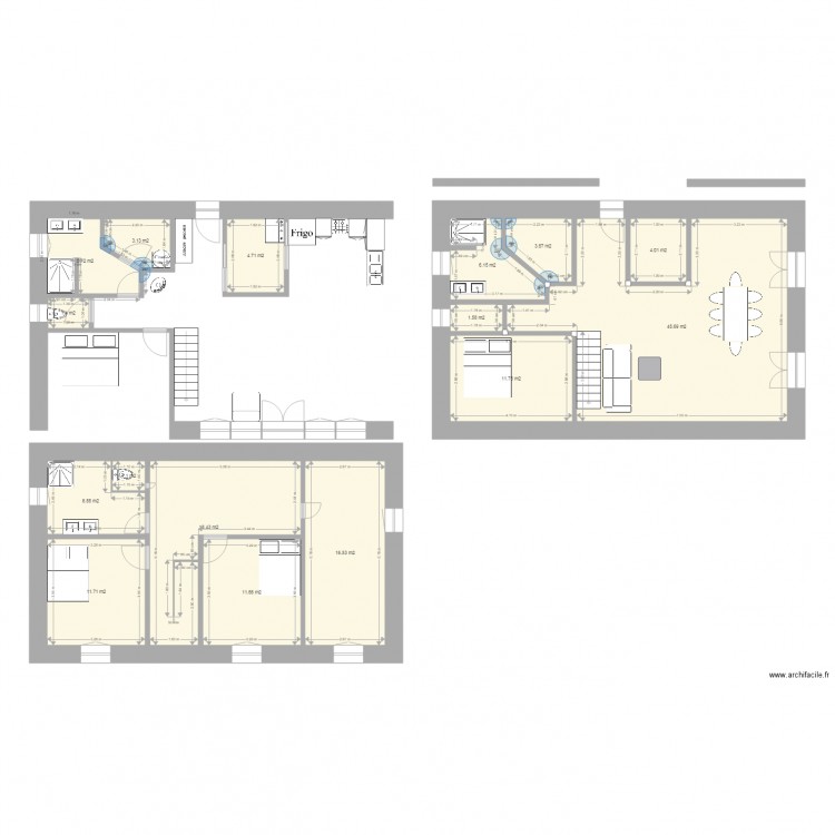 maison3. Plan de 0 pièce et 0 m2