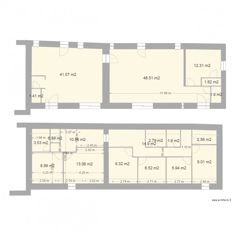 Laugny 2016 12 12. Plan de 0 pièce et 0 m2