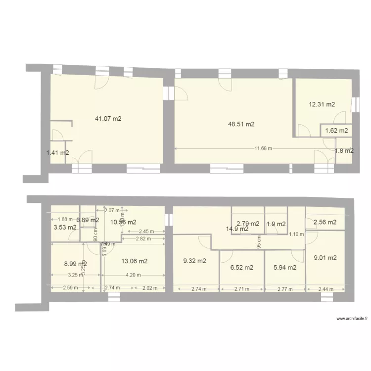 Laugny 2016 12 12. Plan de 