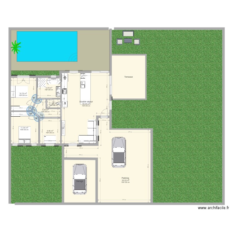 Maison t3 plus bureau 80m2 500m2 terrain . Plan de 0 pièce et 0 m2