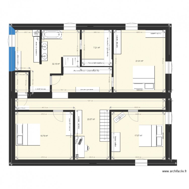 etage 2 mars 2017. Plan de 0 pièce et 0 m2