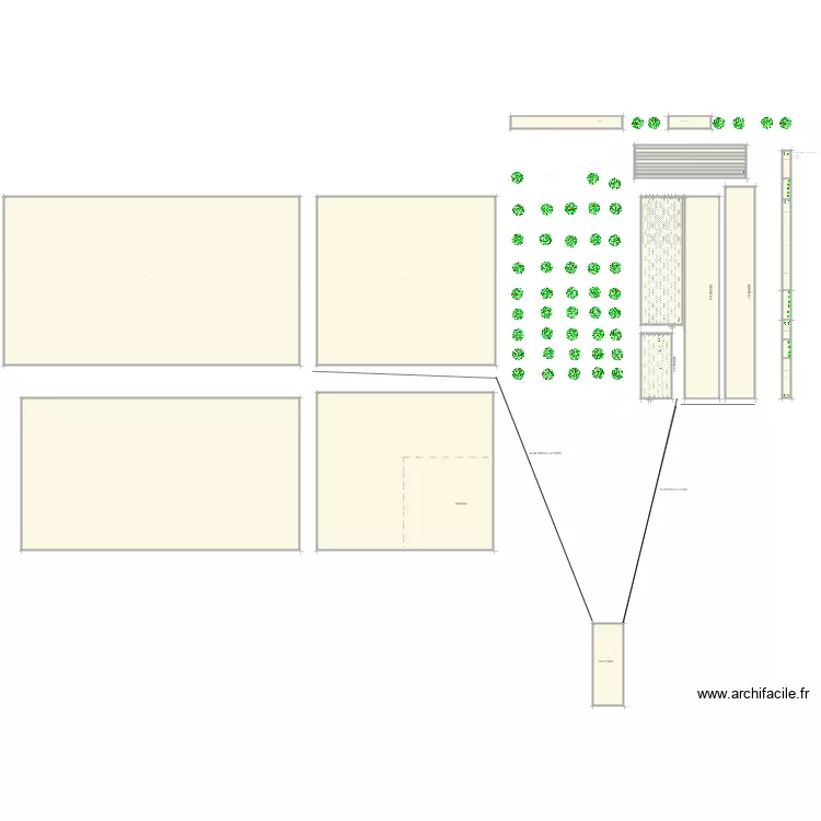 PLAN TERRAIN POUR ARROSAGE . Plan de 
