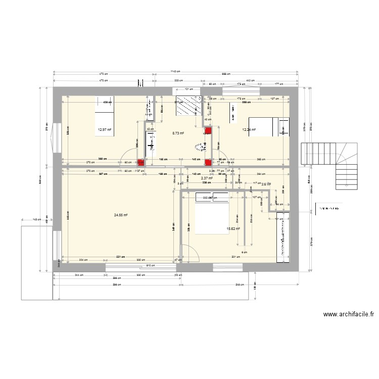 maison option 1. Plan de 0 pièce et 0 m2