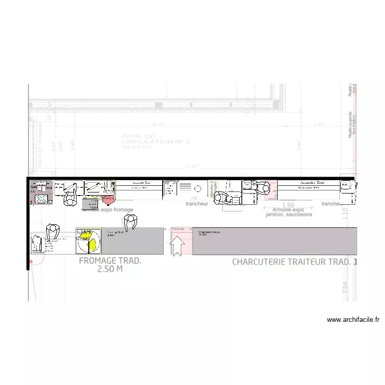 Truchtersheim Fromage. Plan de 