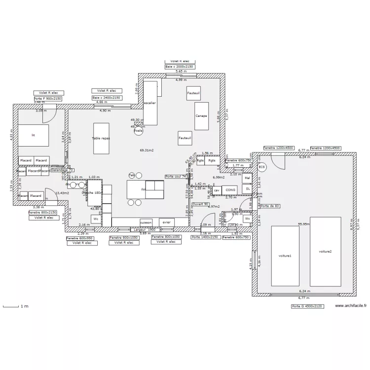 Modif plans essais. Plan de 