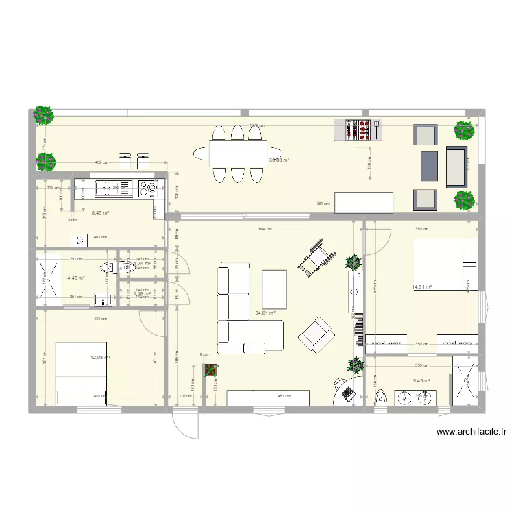 ma maison senior. Plan de 