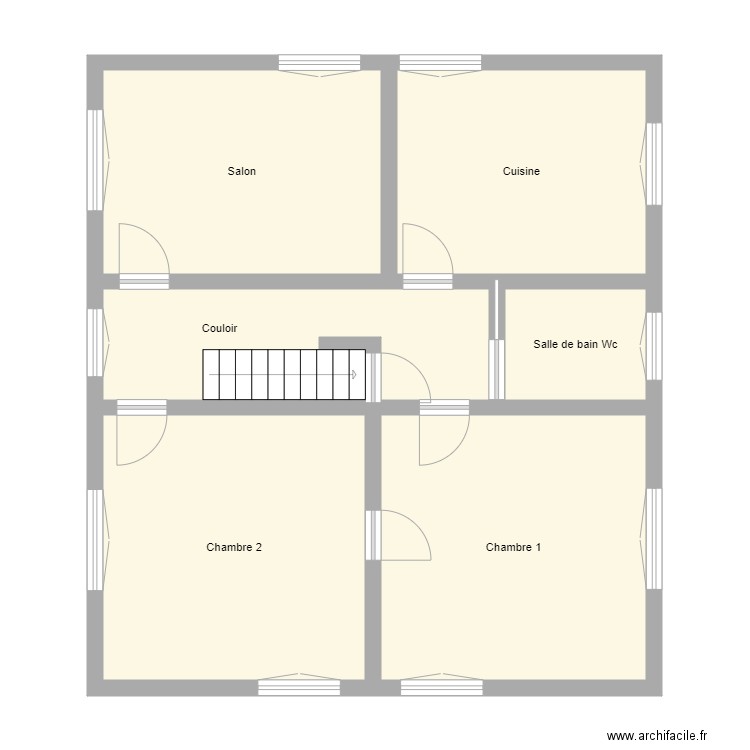 Croquis DENNLER Etage. Plan de 0 pièce et 0 m2